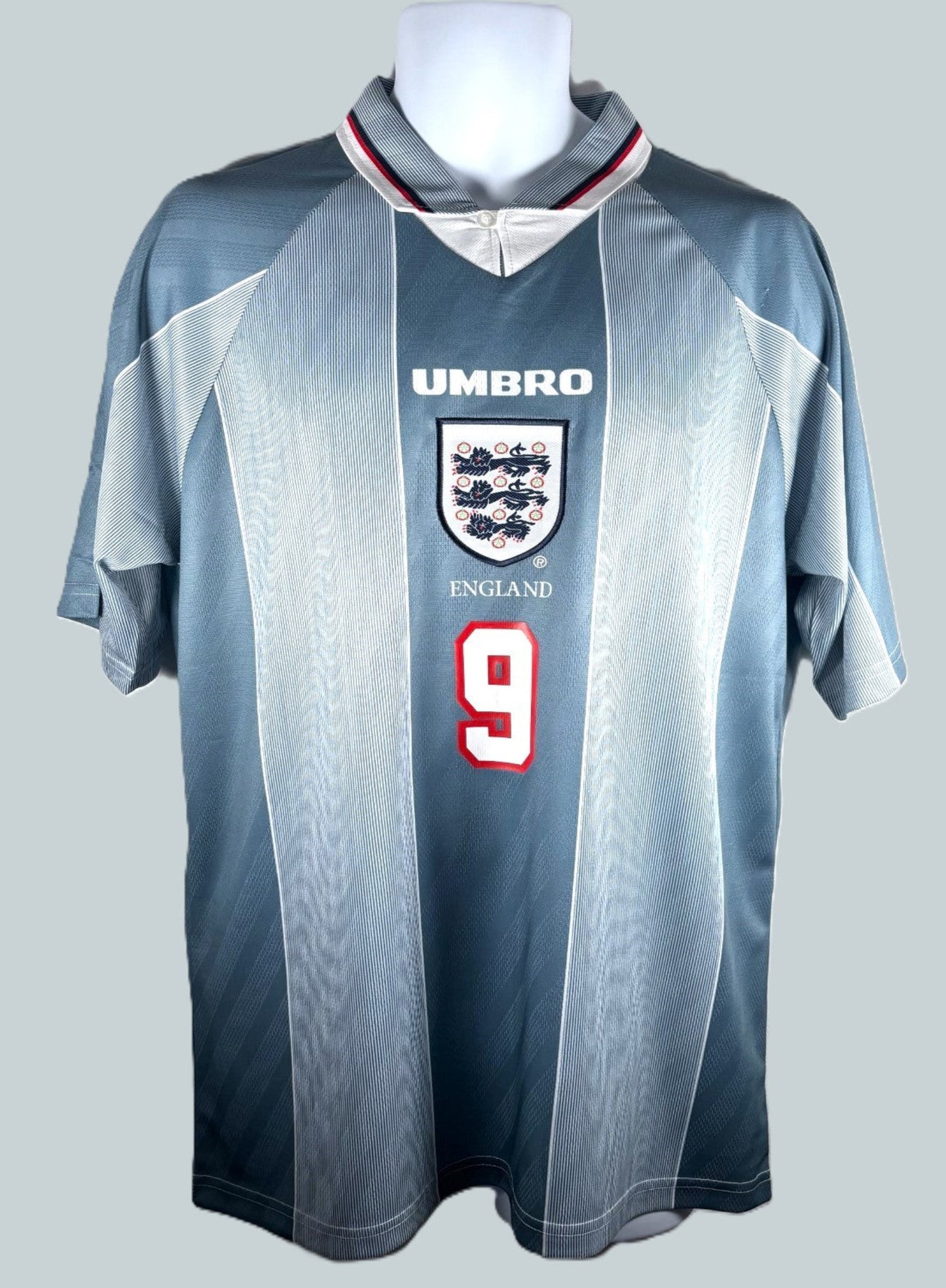 Classic football shirt England 1996 away Alan Shearer short sleeved